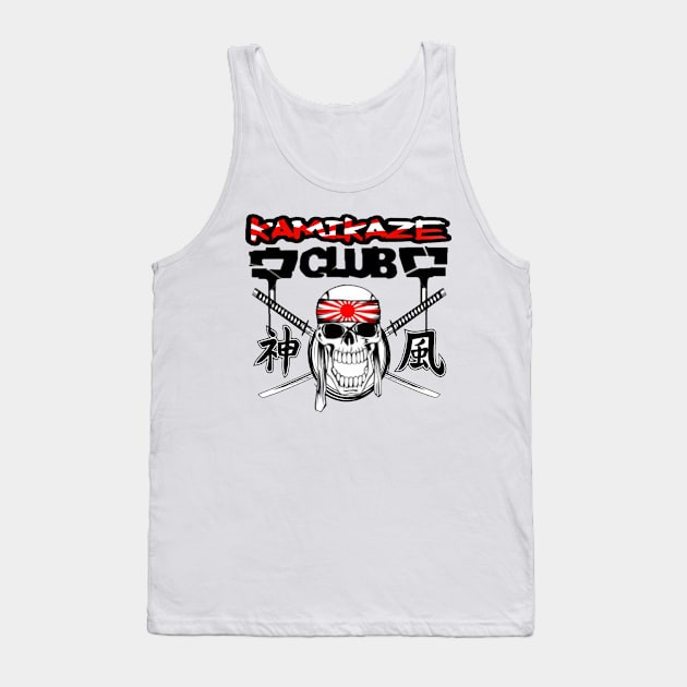 Kamikaze Club 3.0 Tank Top by ShogunTees